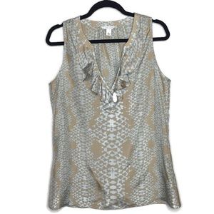 Banana Republic Silk Tank Top Work Blouse